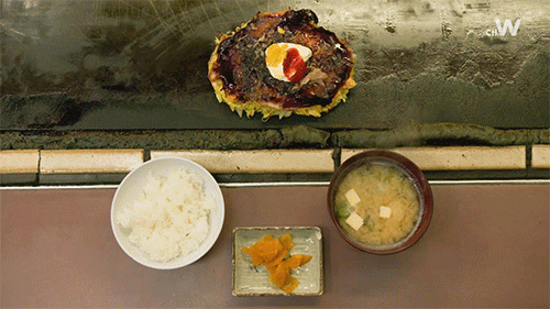 오코노미야키 야키소바