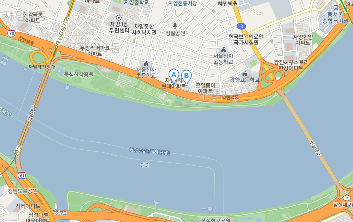  자양동 자양5차 현대아파트 입지 분석 및 향후 전망
