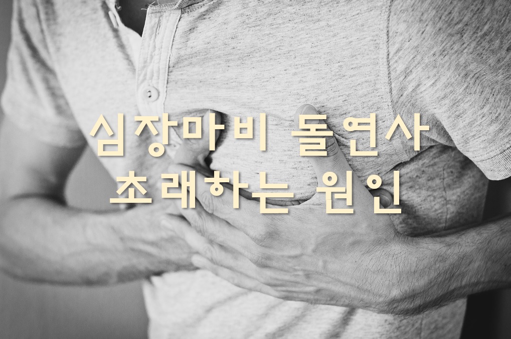  심장마비 돌연사 유발하는 심장마비 초래하는 뜻밖의 원인 5가지