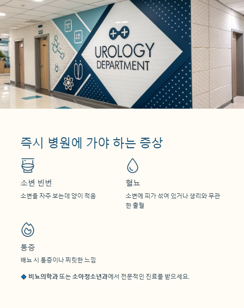 즉시 병원에 가야 하는 증상