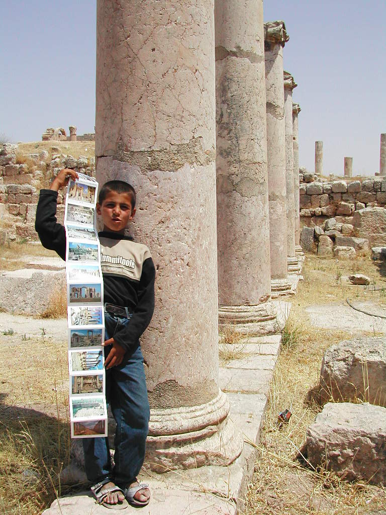 요르단여행-제라쉬-기둥사진
