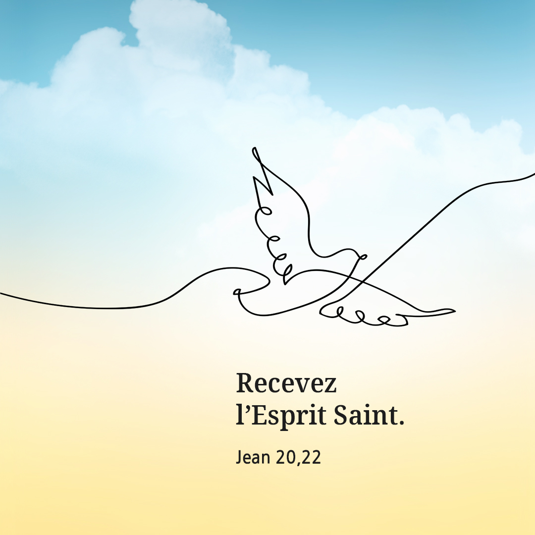 Recevez l&rsquo;Esprit Saint. (Jean 20&#44;22)