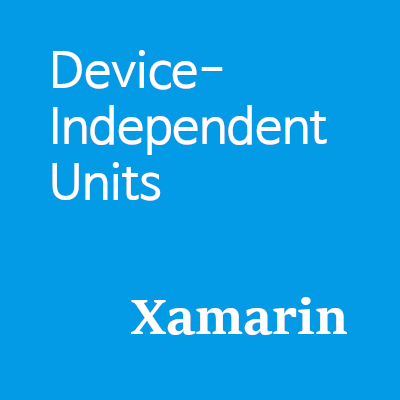 Device-Independent Units