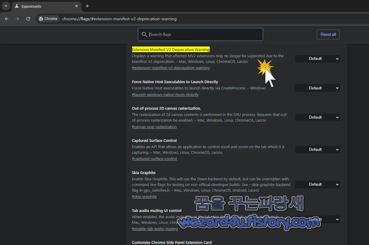 Extension Manifest V2 Deprecation Warning