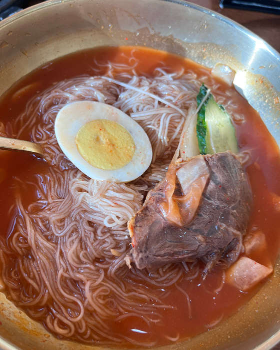 육회비빔면