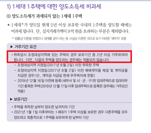  부동산조정지역 대책으로 인한 QnA-1