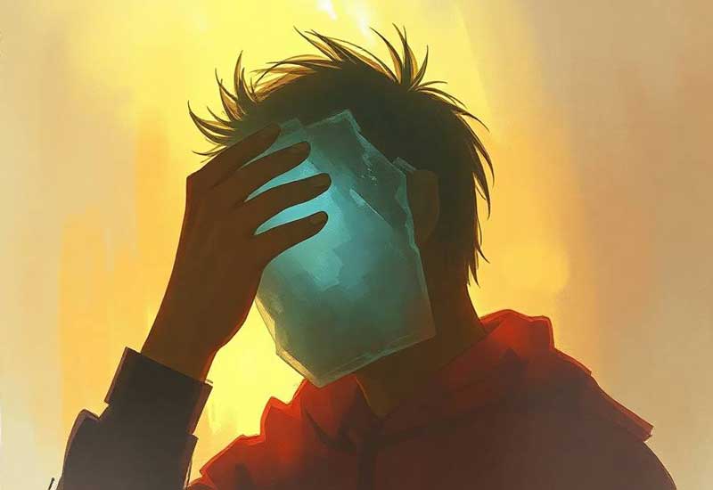 술먹고 나타나는 숙취 그리고 음주후 두통에 아이스팩