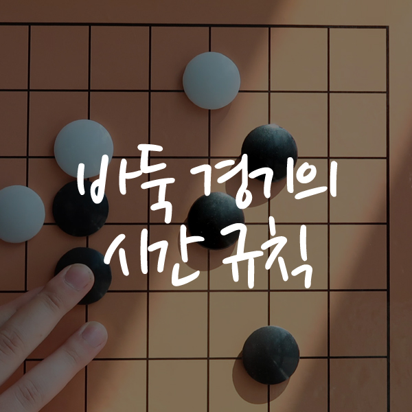  바둑 경기의 시간 규칙: 기본시간, 초읽기, 그리고 피셔 방식 (Fischer's rule)