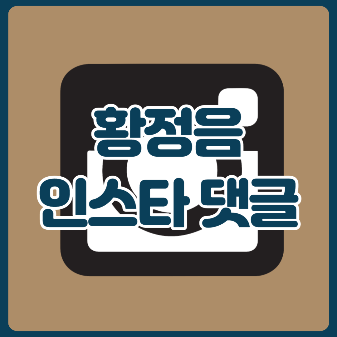 황정음_인스타_댓글