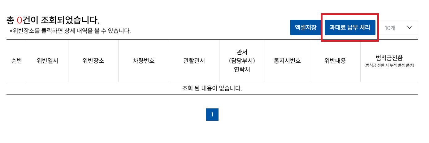 주정차위반 과태료 조회 6