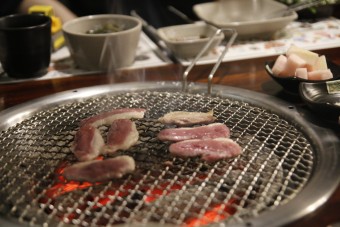 숯불 오리구이
