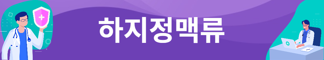 하지정맥류 증상. 치료