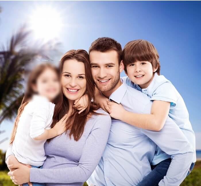 모자이크-효과를-준-사진-화면