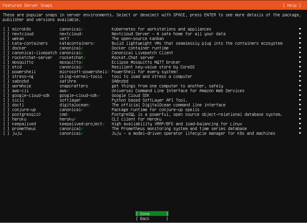 우분투 추가 패키지 확인