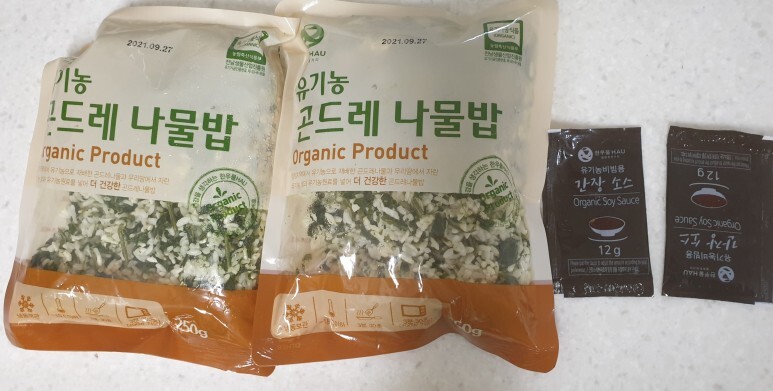  유기농 곤드레 나물밥
