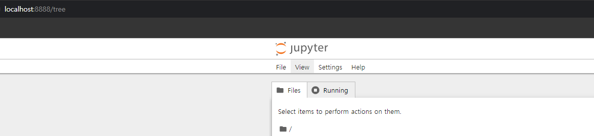 Jupyter Notebook 실행 완료