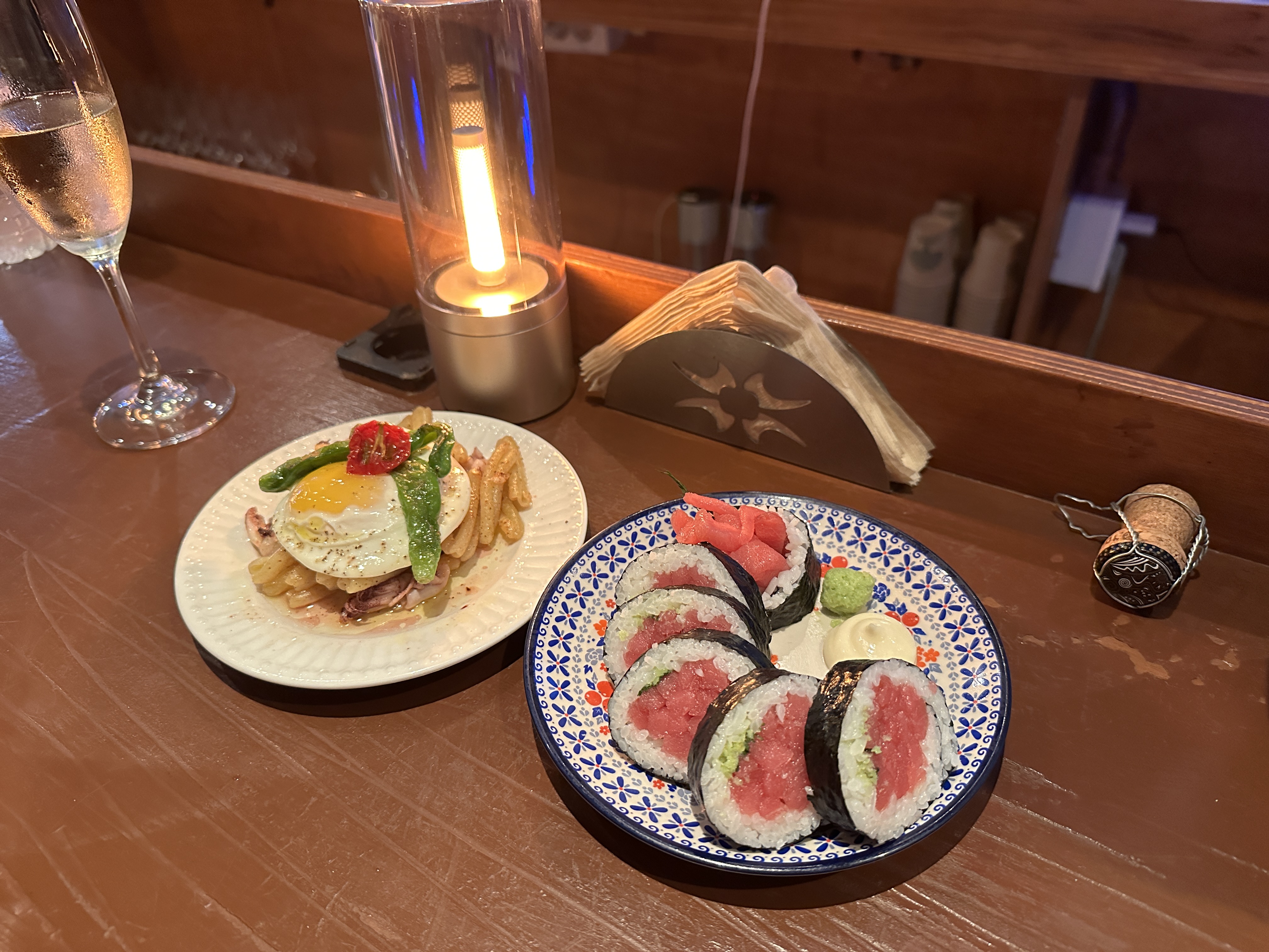 금토일샴페인빠 스페인풍 참치 김밥