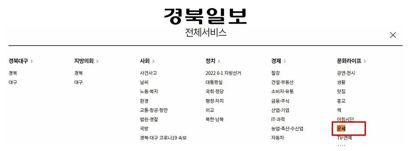 일월선사 오늘의 운세