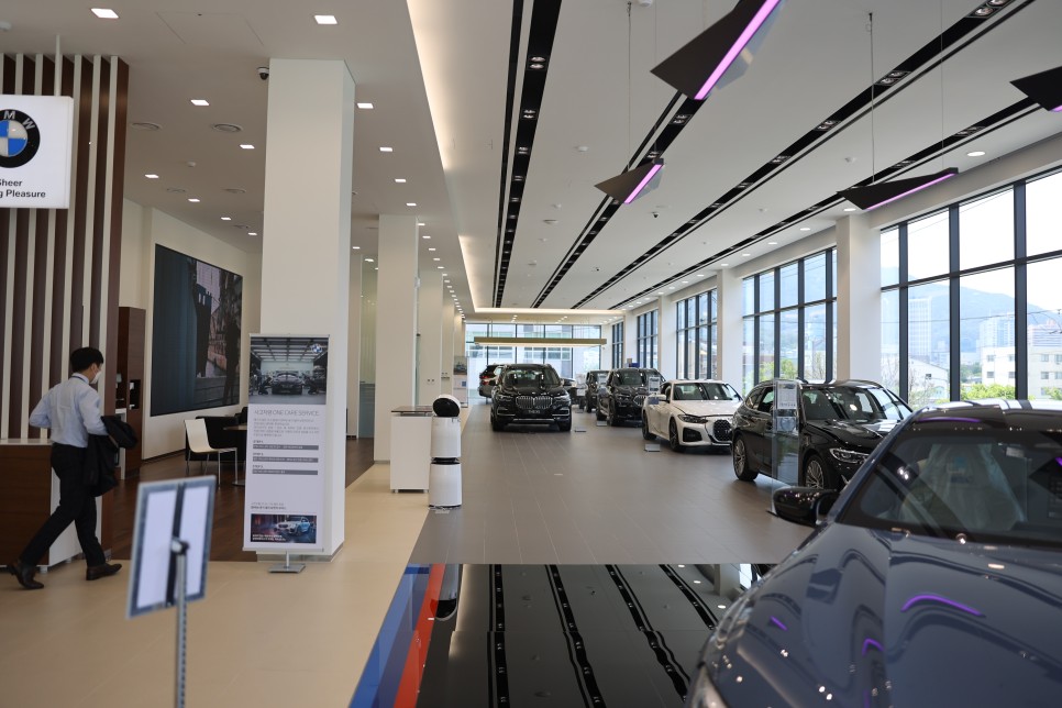bmw 공식 중고차 BMW 삼천리 모터스 안양 통합 전시장 53