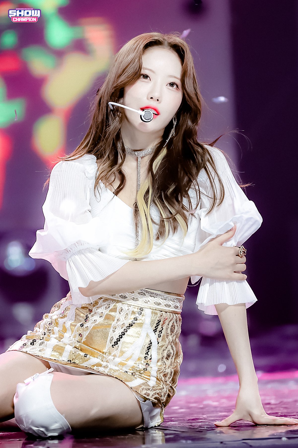  우주소녀 루다 210407 쇼챔피언 언내추럴 무대사진