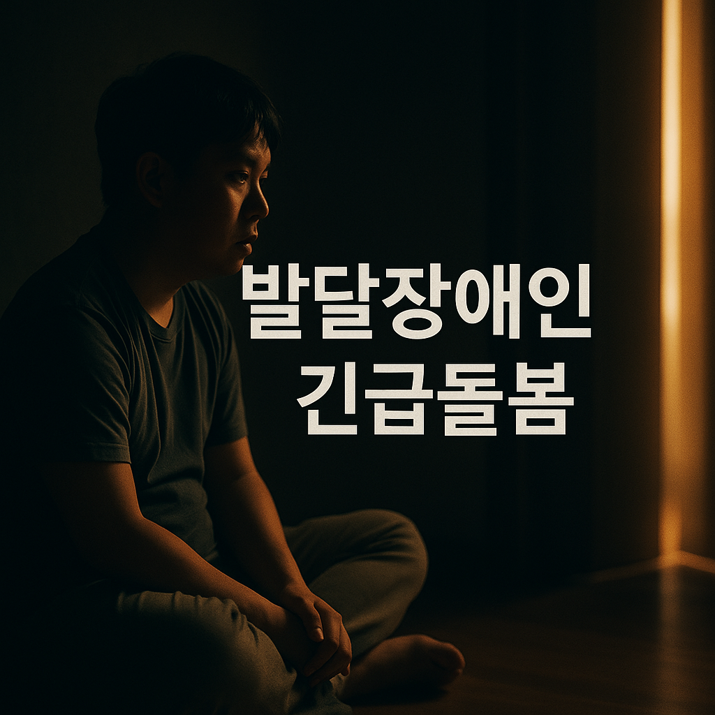 발달장애인-긴급돌봄사업
