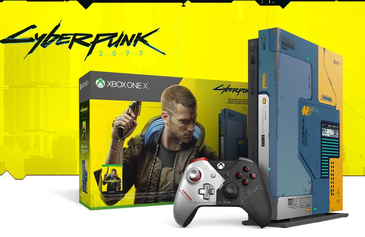  X-BOX ONE X  역대급 한정판 사이버펑크 2077 번들 공개!