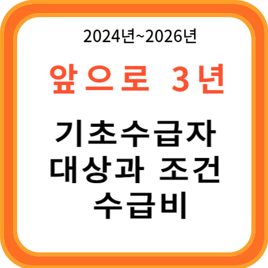 기초생활보장 종합계획 추진 내용 4가지