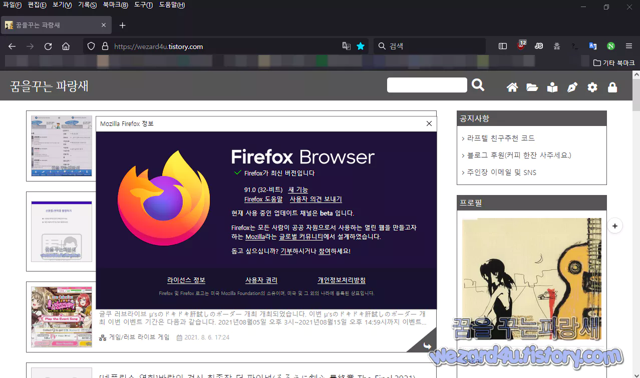 파이어폭스 91 보안 업데이트 및 새로운 HTTPS-First Policy 도입