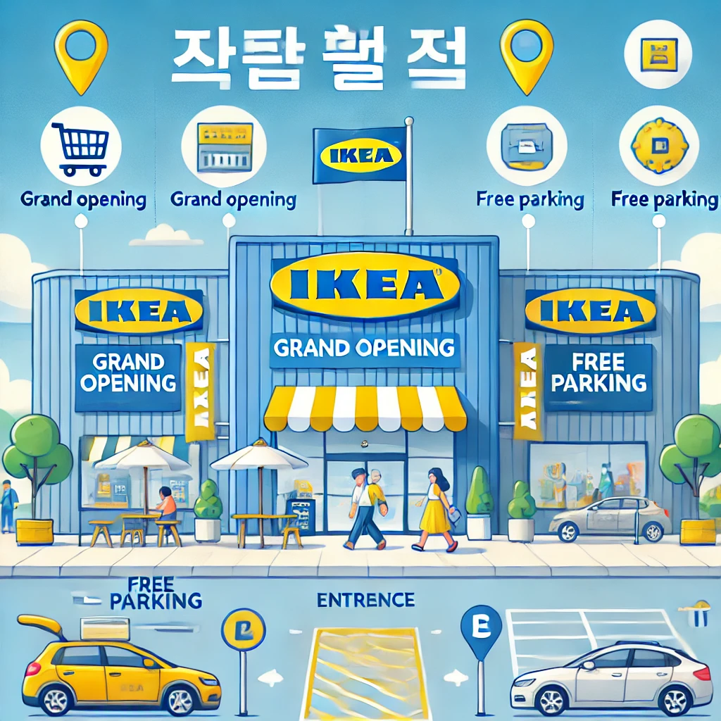 이케아 강동점 오픈&amp;#44; 이케아 강동점 무료주차 1