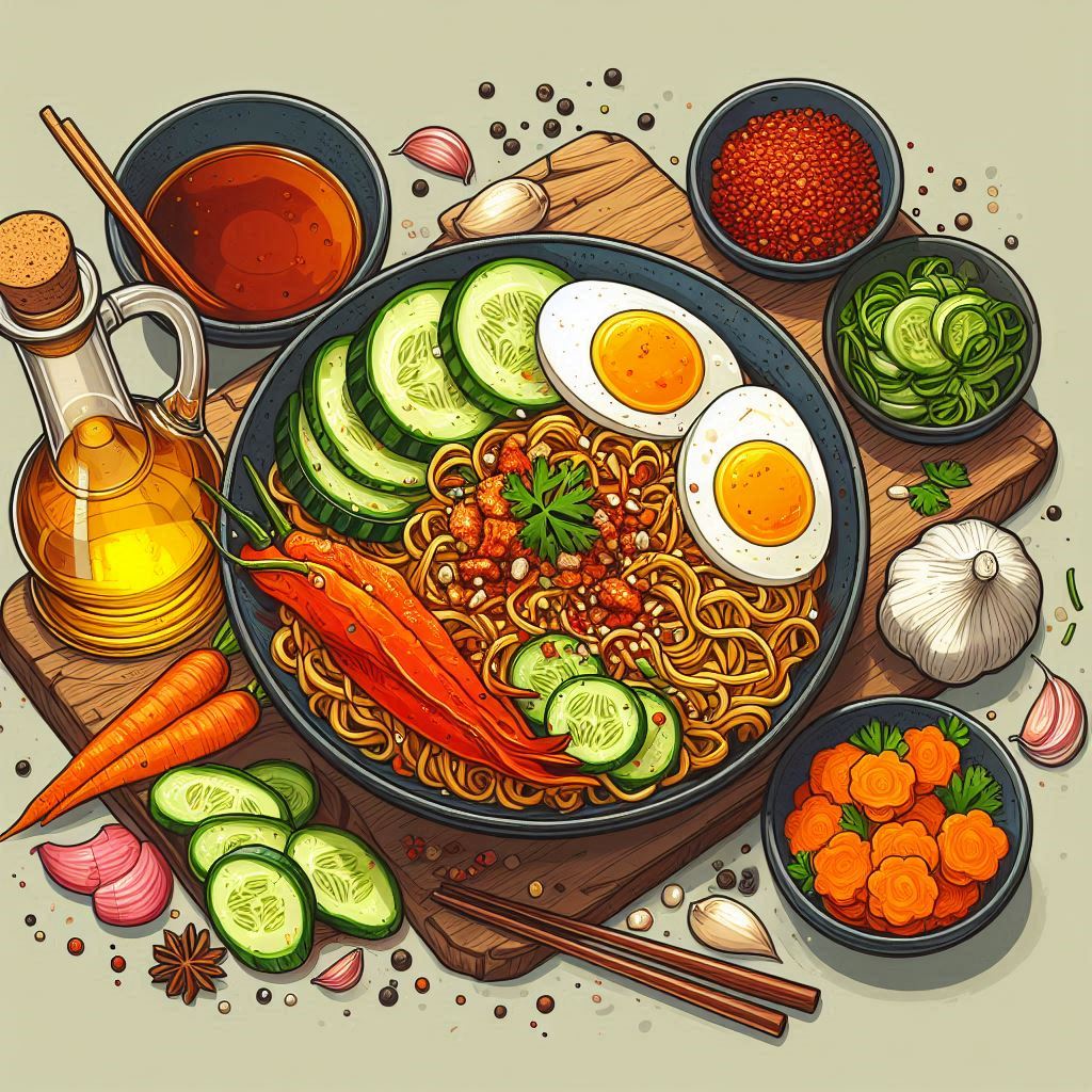 비빔 국수