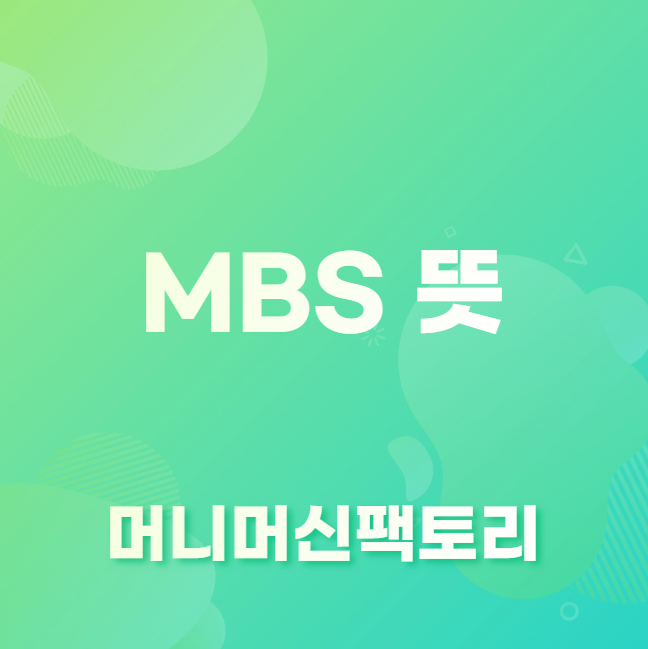 MBS 뜻