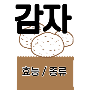  감자효능 감자 먹는방법
