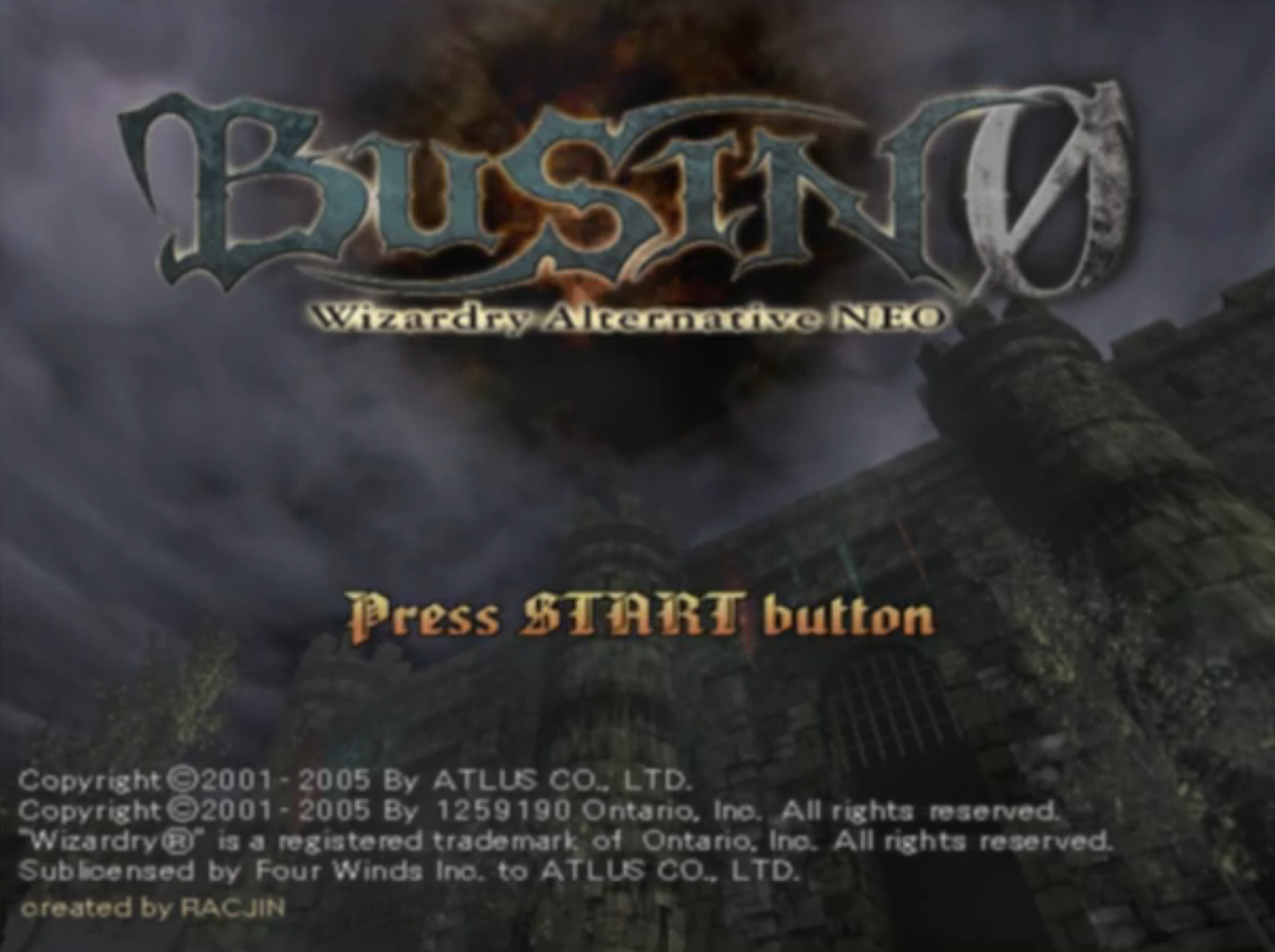  [게임리뷰]PS2한글RPG 부신제로 - 위자드리 얼터너티브 네오