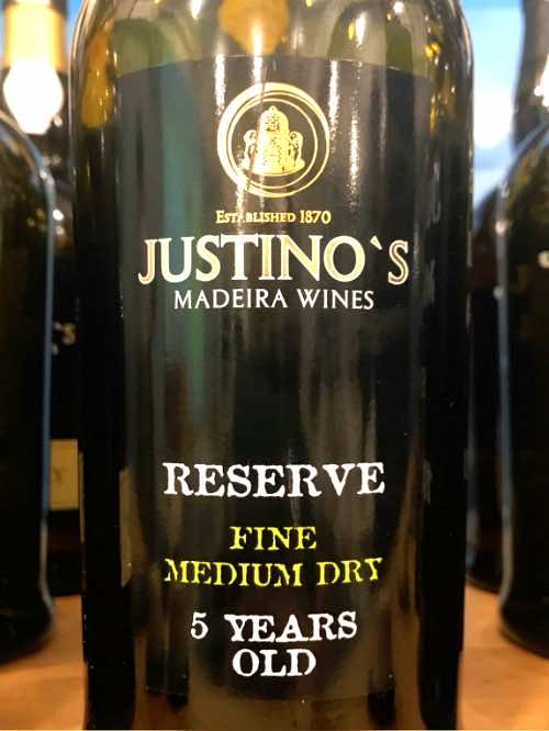 Justino&#39;s Madeira Reserve Fine Medium Dry 5 years old