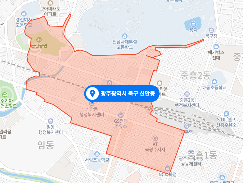  광주 북구 신안동 화물차 높이 제한 구조물 충돌 도주사건 (2021년 4월 6일)