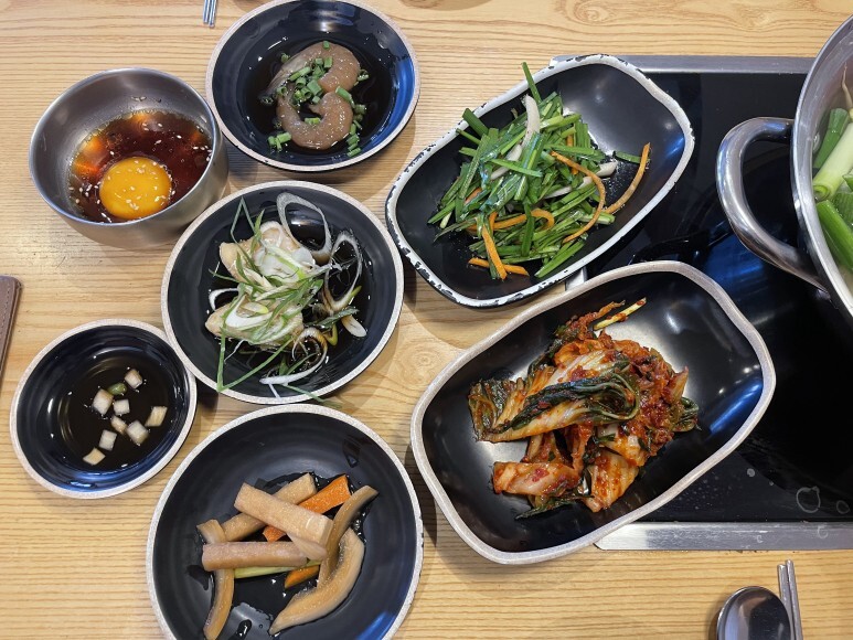 만선호해물칼국수 밑반찬