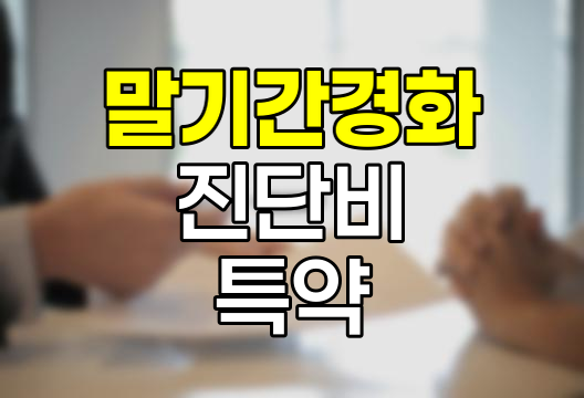 말기 간경화 진단비 특약의 핵심 이해