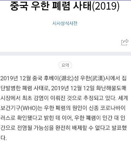  우한폐렴이란 무엇일까? 증상과 예방성을 알아봅시다.!! 우한폐렴확진자 /신종코로나바이러스