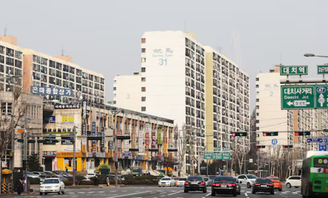 은마아파트 전경