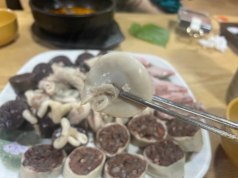 원평시골피순대-모듬순대의-암뽕