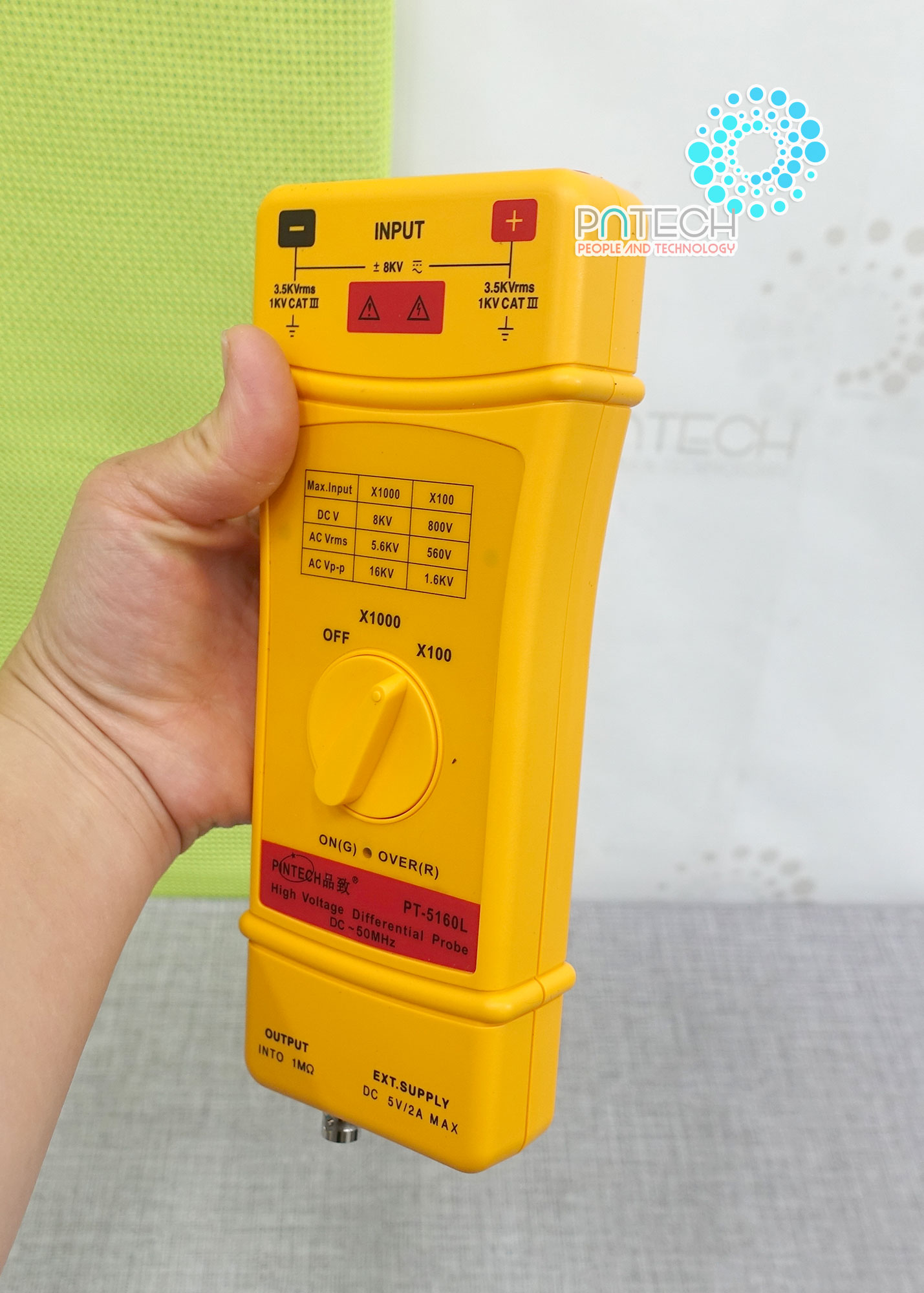  핀텍프로브 계측기 판매/렌탈 PINTECH PT-5160L High Voltage Diff Probe / 디퍼런셜프로브