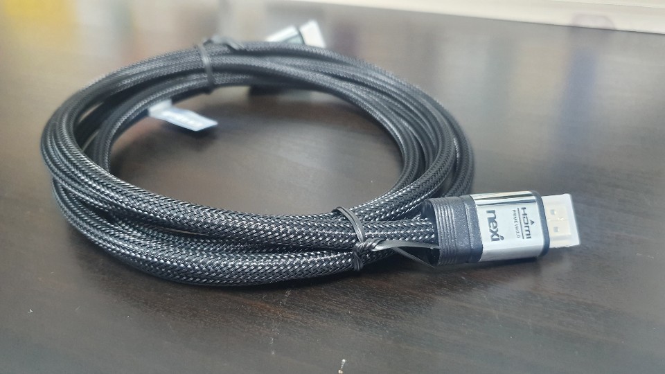  [리뷰] 넥시(nexi) HDMI v2.0 케이블 샤이닝블랙 4k 후기
