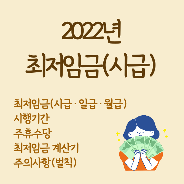 2022년 최저시급