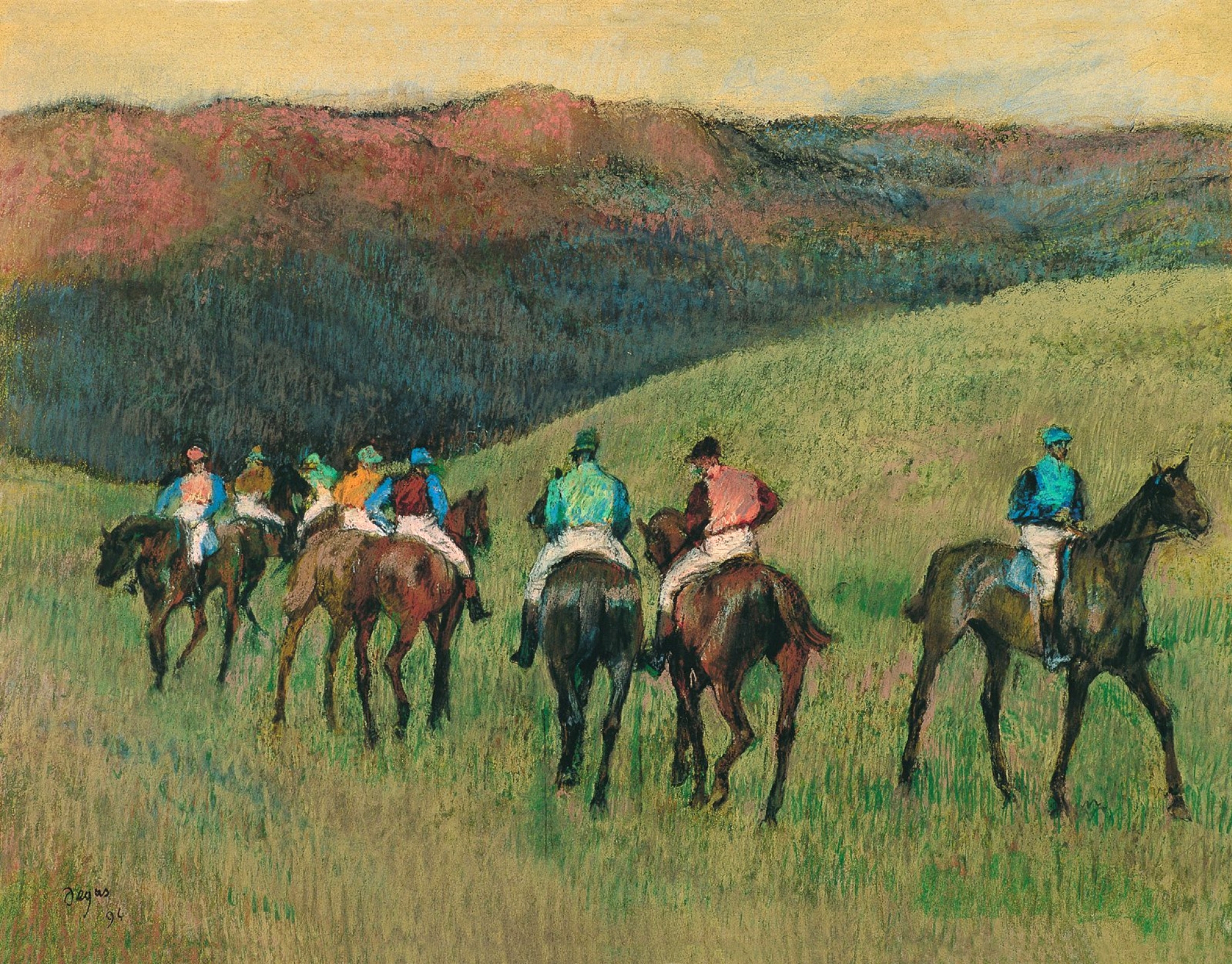 에드가 드가(Edgar Degas), 프랑스, 화가, 1834~1917