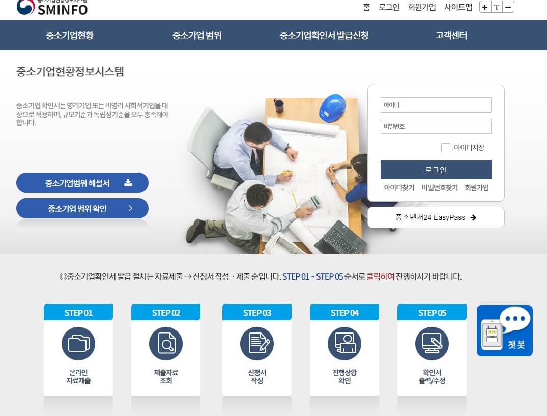 중소기업 지원
