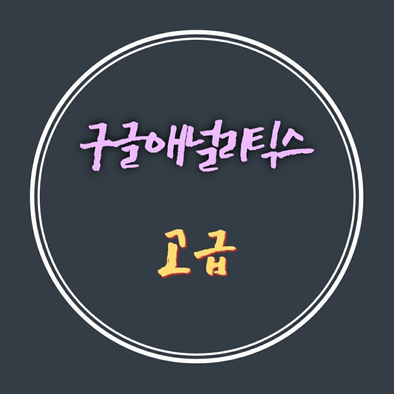  구글 애널리틱스 자격증 평가시험(고급) 정답