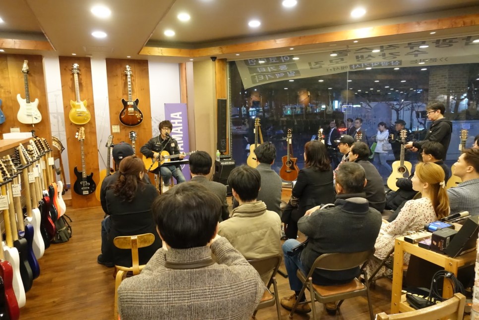 부산 삼광악기 허만선라 이브 야마하기타 세미나 35