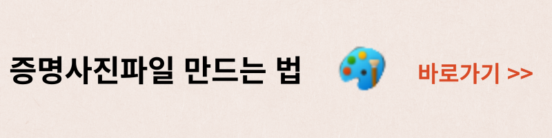 증명사진만들기