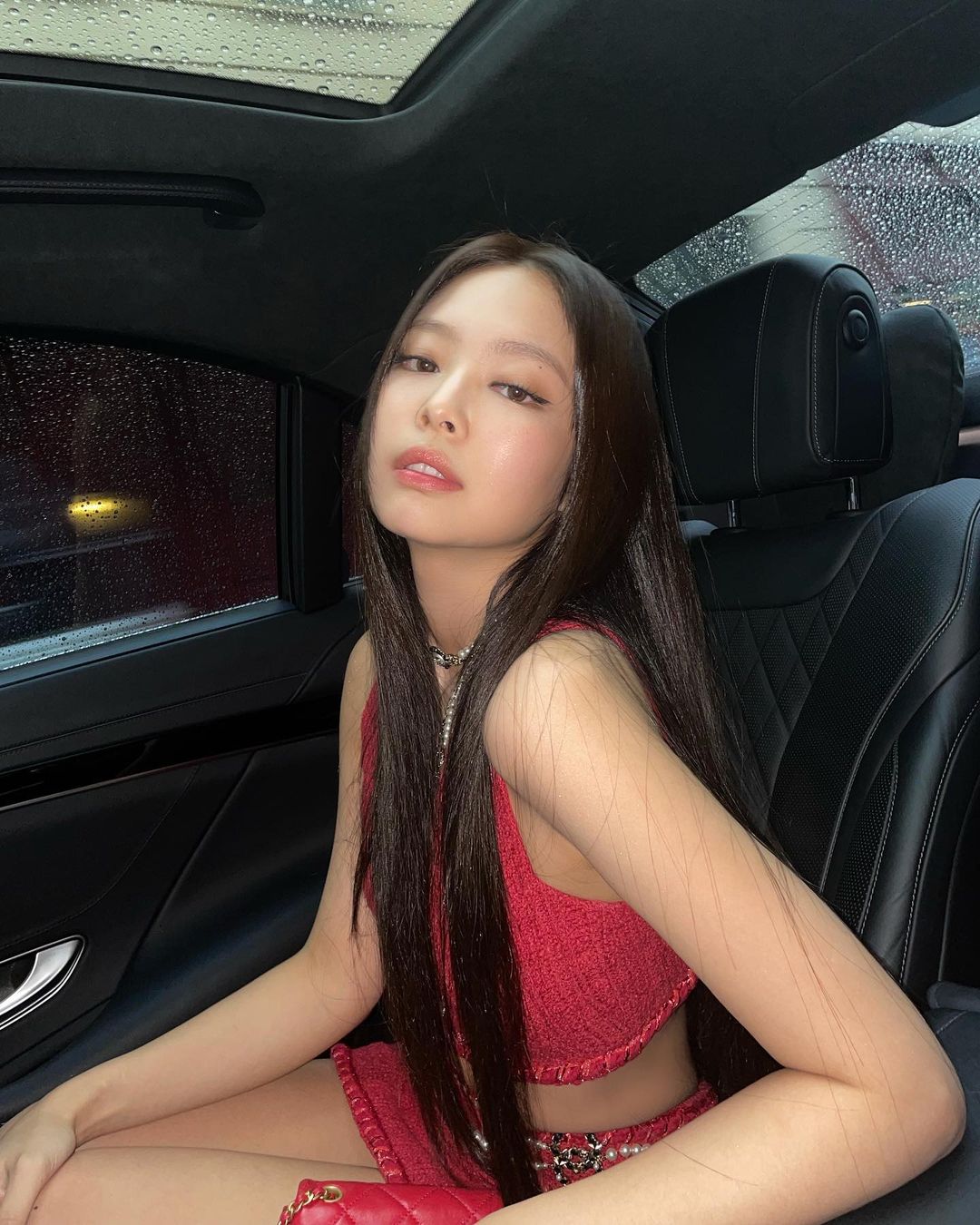  블랙핑크 제니 파리 방문 인스타그램 셀카 사진들 모음
