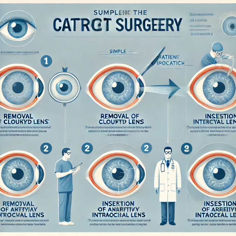 백내장 수술 과정 간단 정리